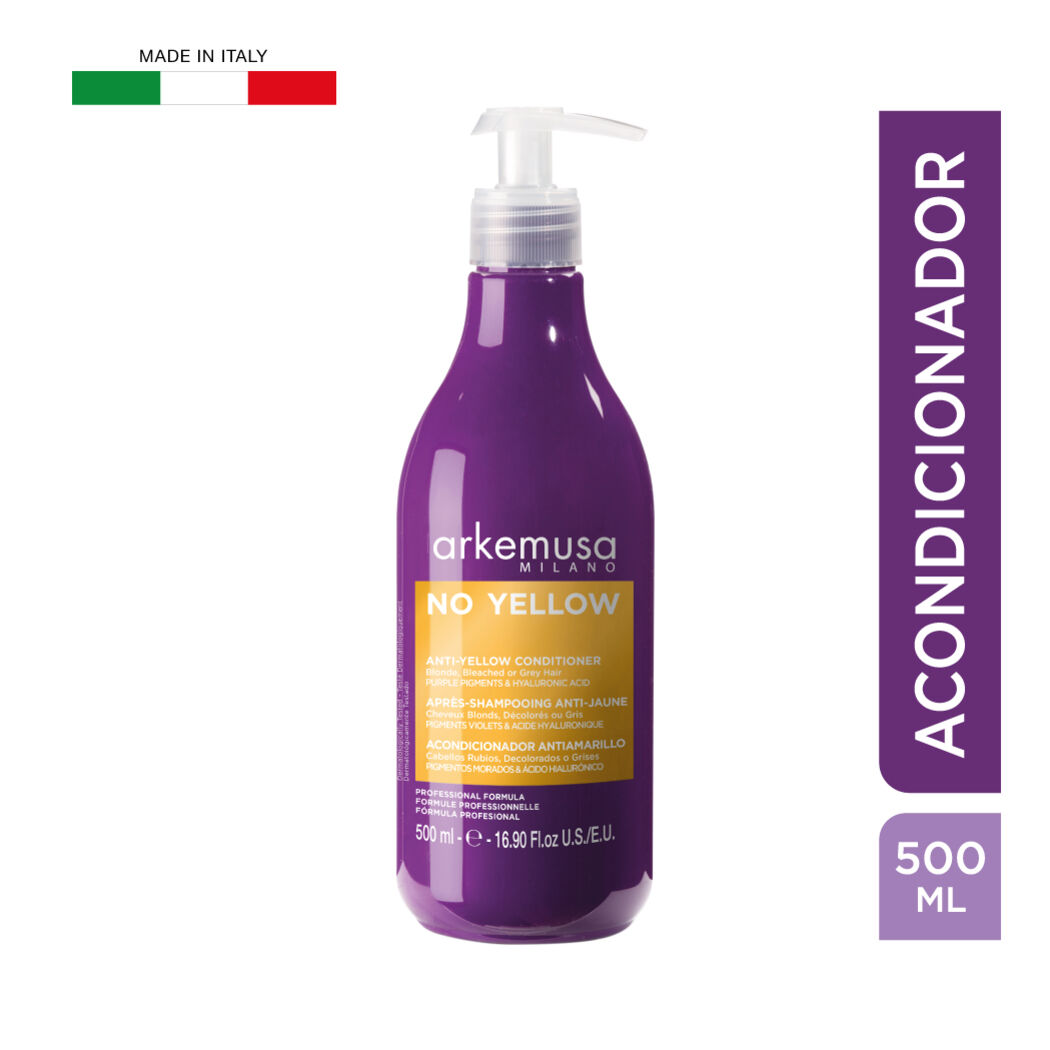 Acondicionador Arkemusa No Yellow 500ml