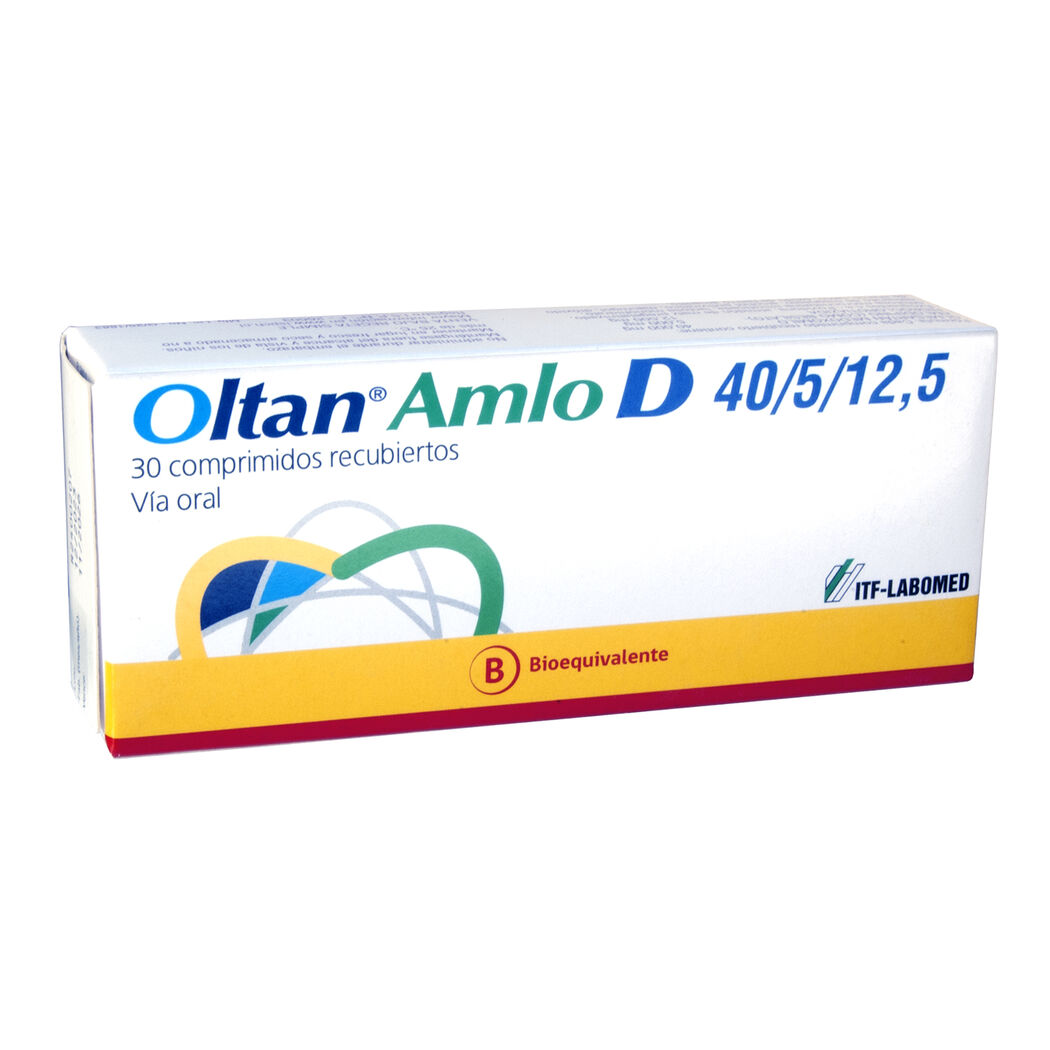 Oltan (B) Amlo D 40/5/12.5 30 Comprimidos Recubiertos
