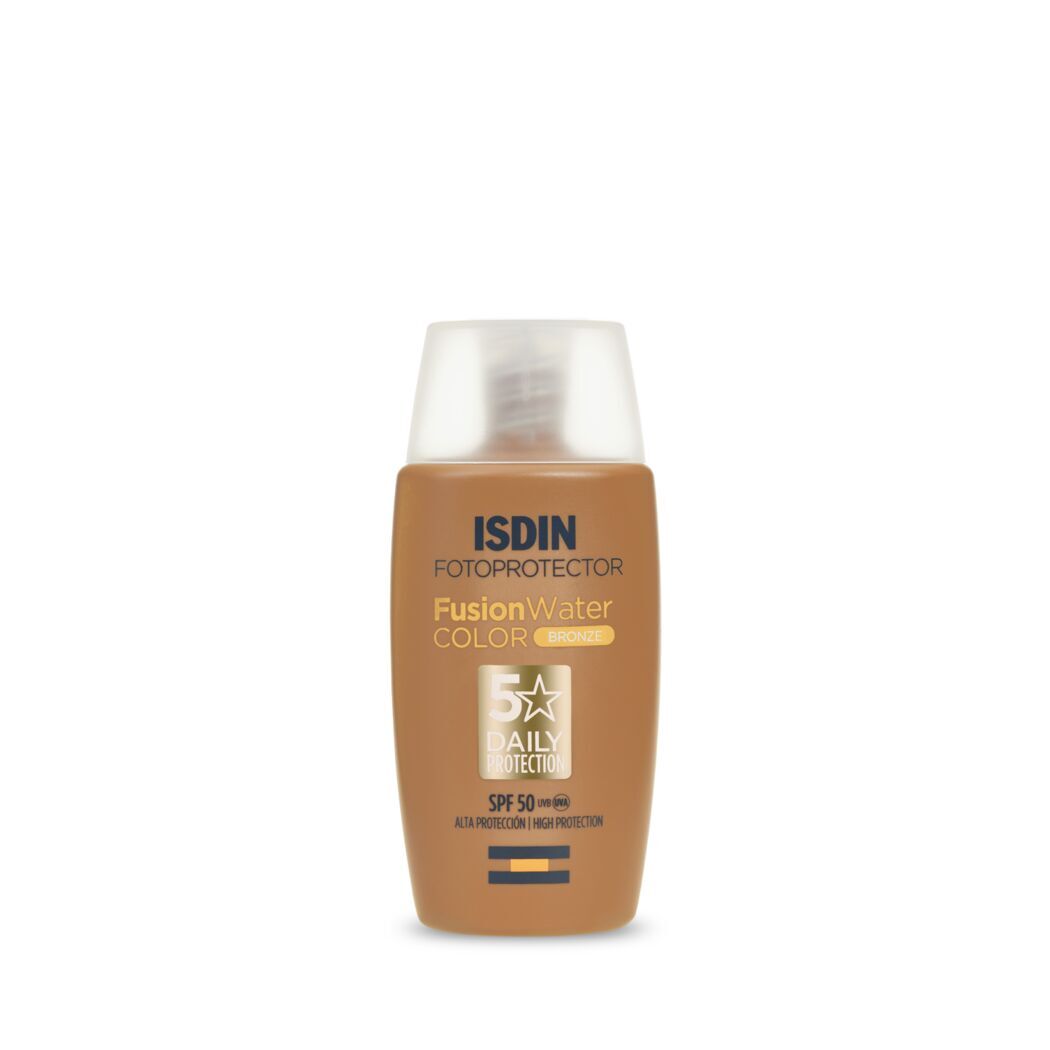 Fusion Water Color SPF 50 Protector Solar Con Color Bronze 50ml