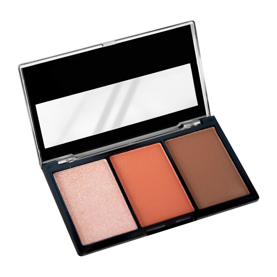 Paleta Rubor + Iluminador Apricot