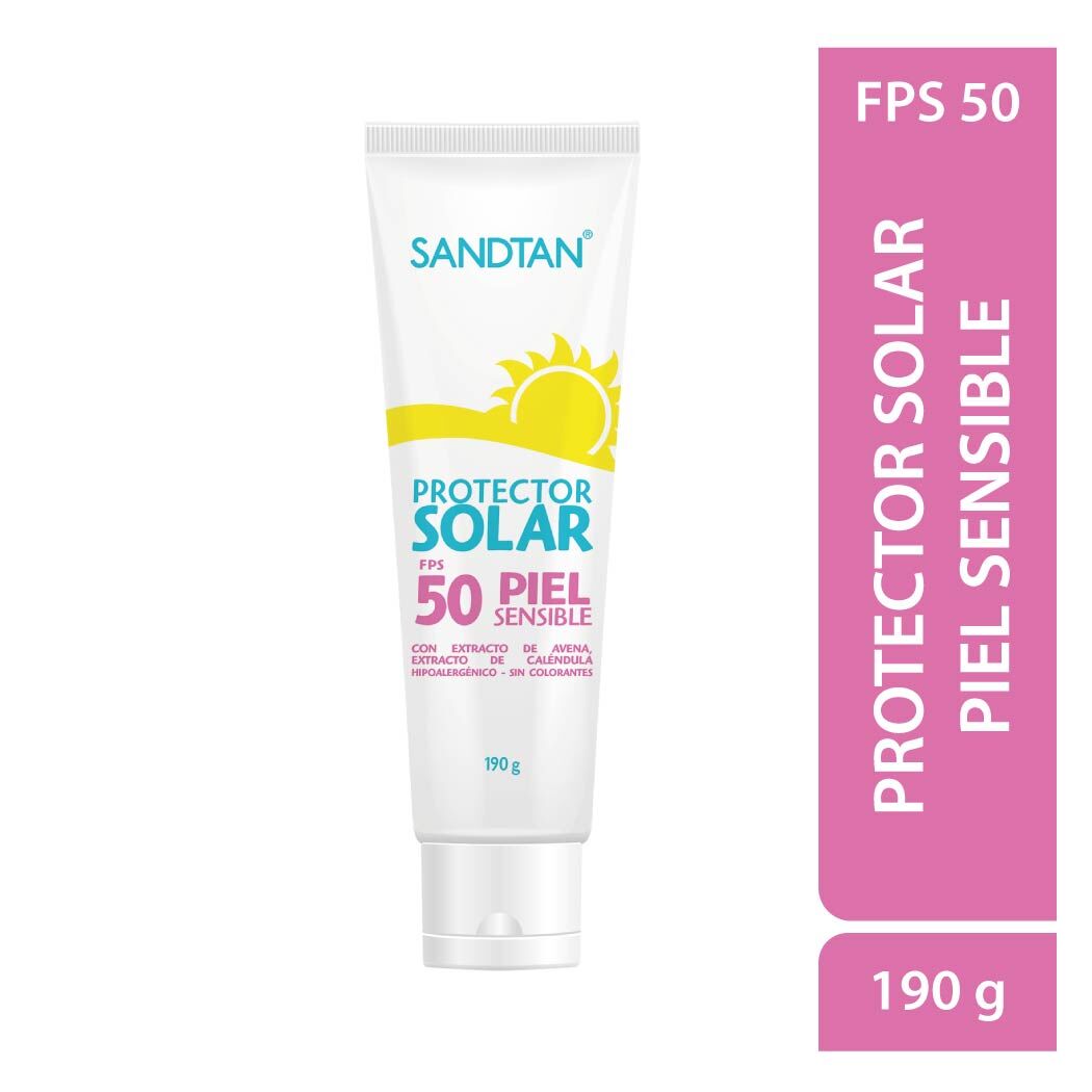 Protector Solar Sandtan Sensible FPS50 190g