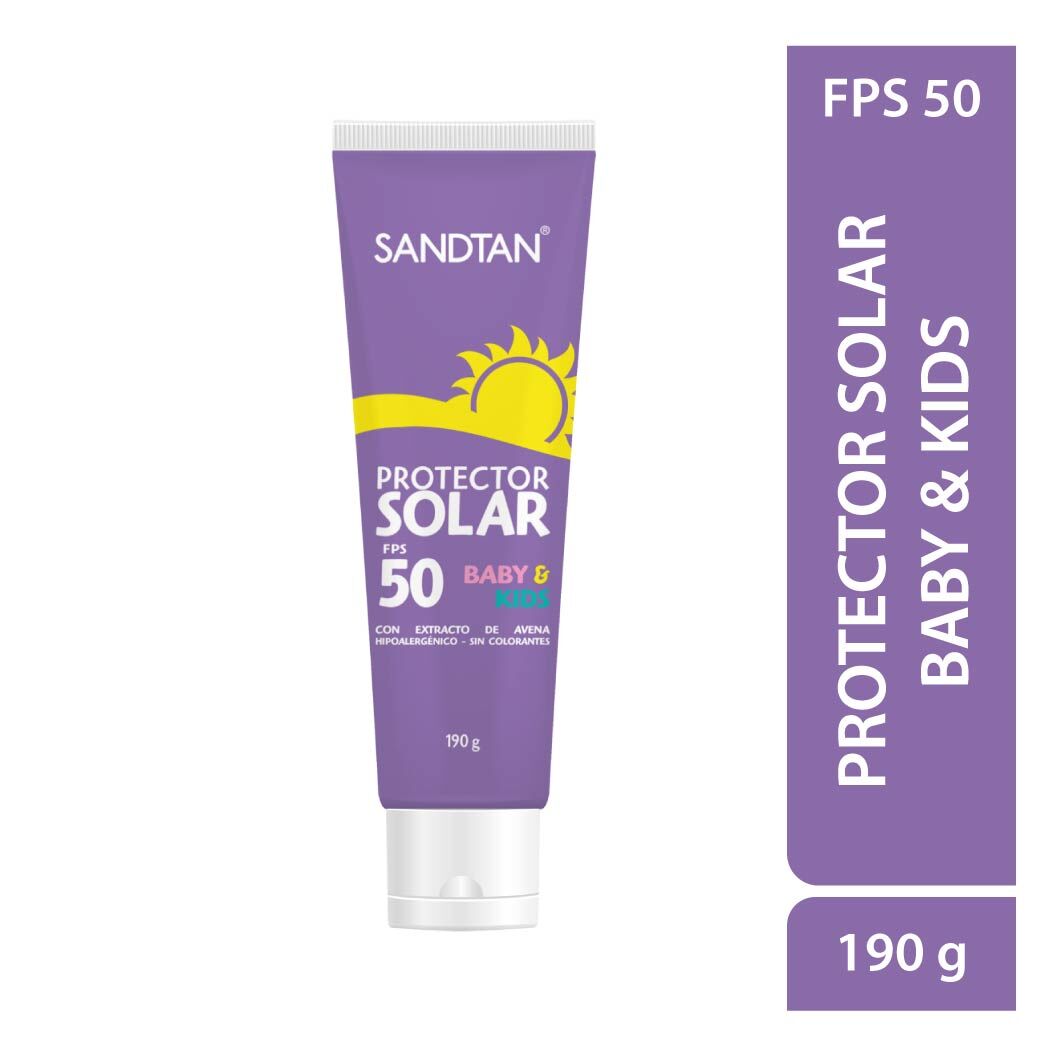 Sandtan Protector Solar Baby & Kids FPS50 190g
