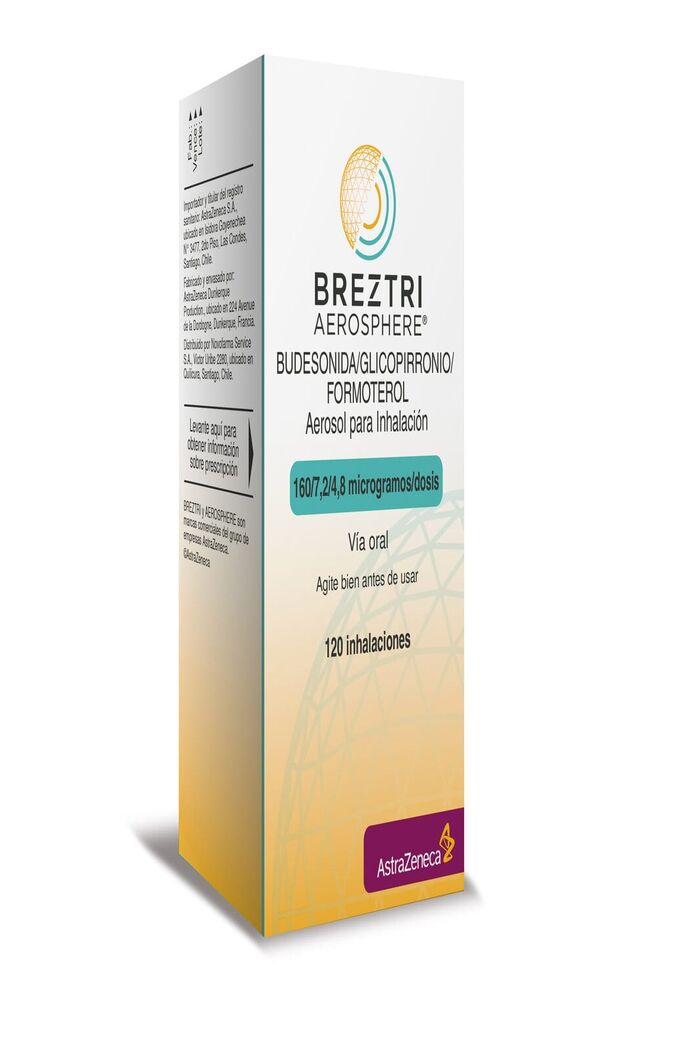 Breztri Inhalación 120 Dosis