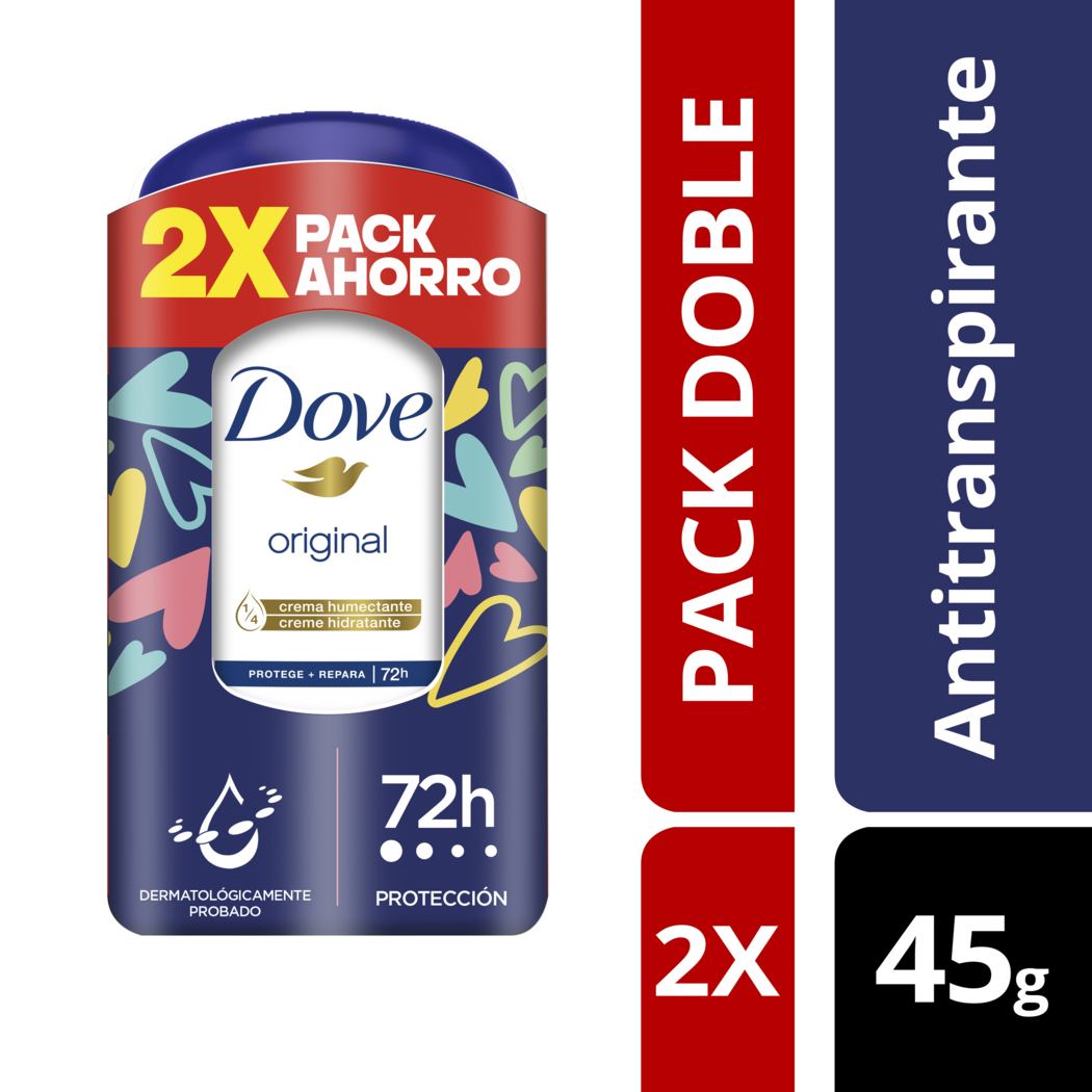 Dove Desodorante Stick Antitranspirante Mujer Mix 45g