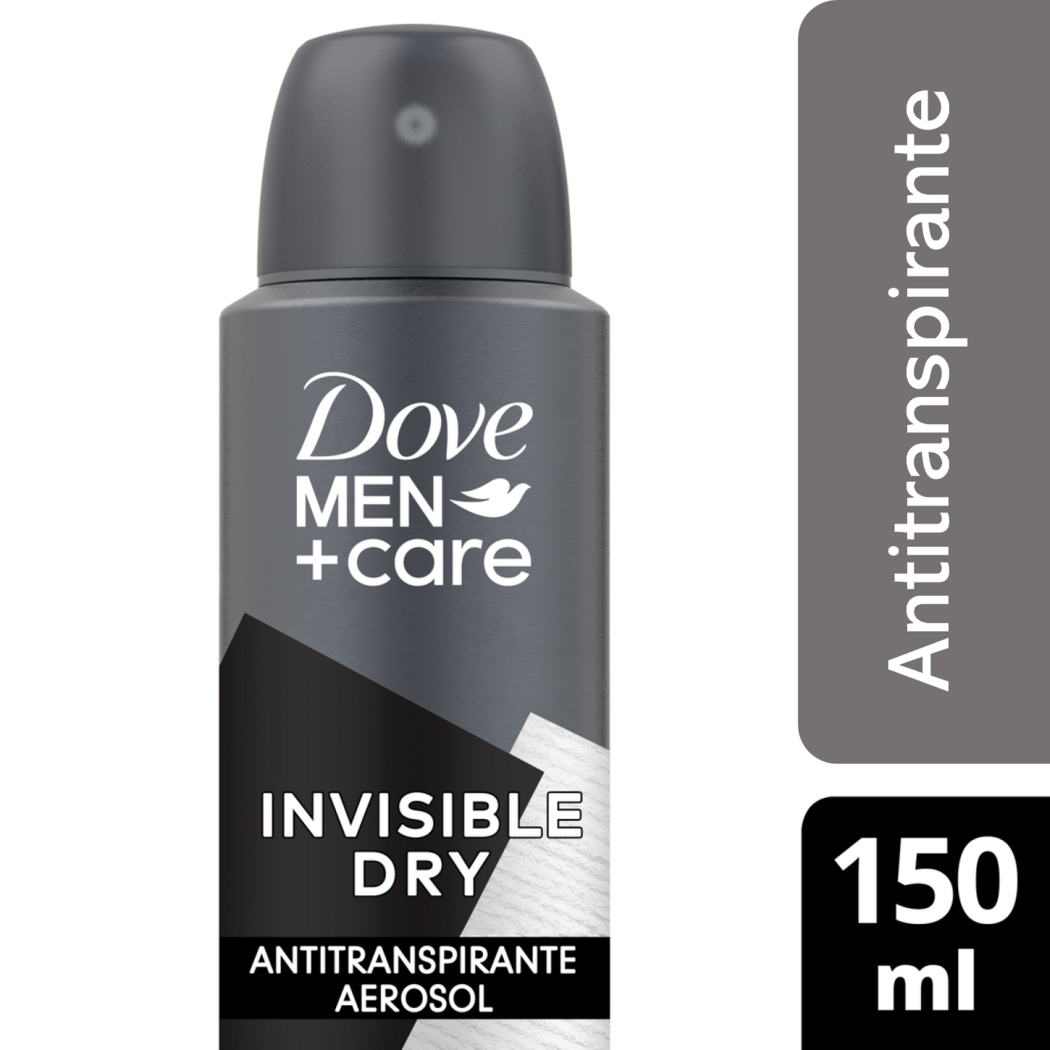 Dove Men Desodorante en Aerosol Invisible Dry 150ml
