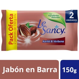 Le-sancy-jabon-barra-karite-verbena-150g