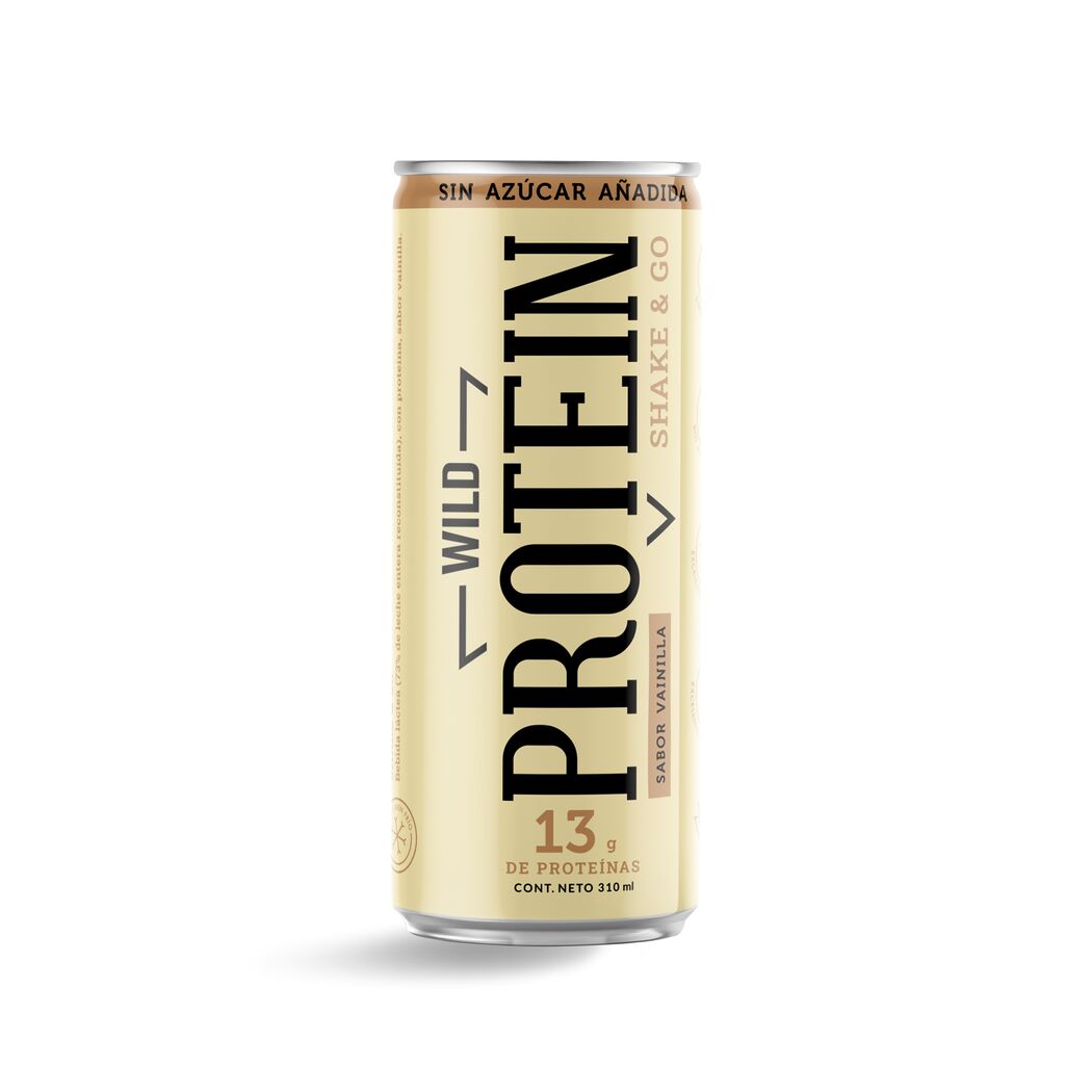 Wild Protein Shake & Go Vainilla 310ml