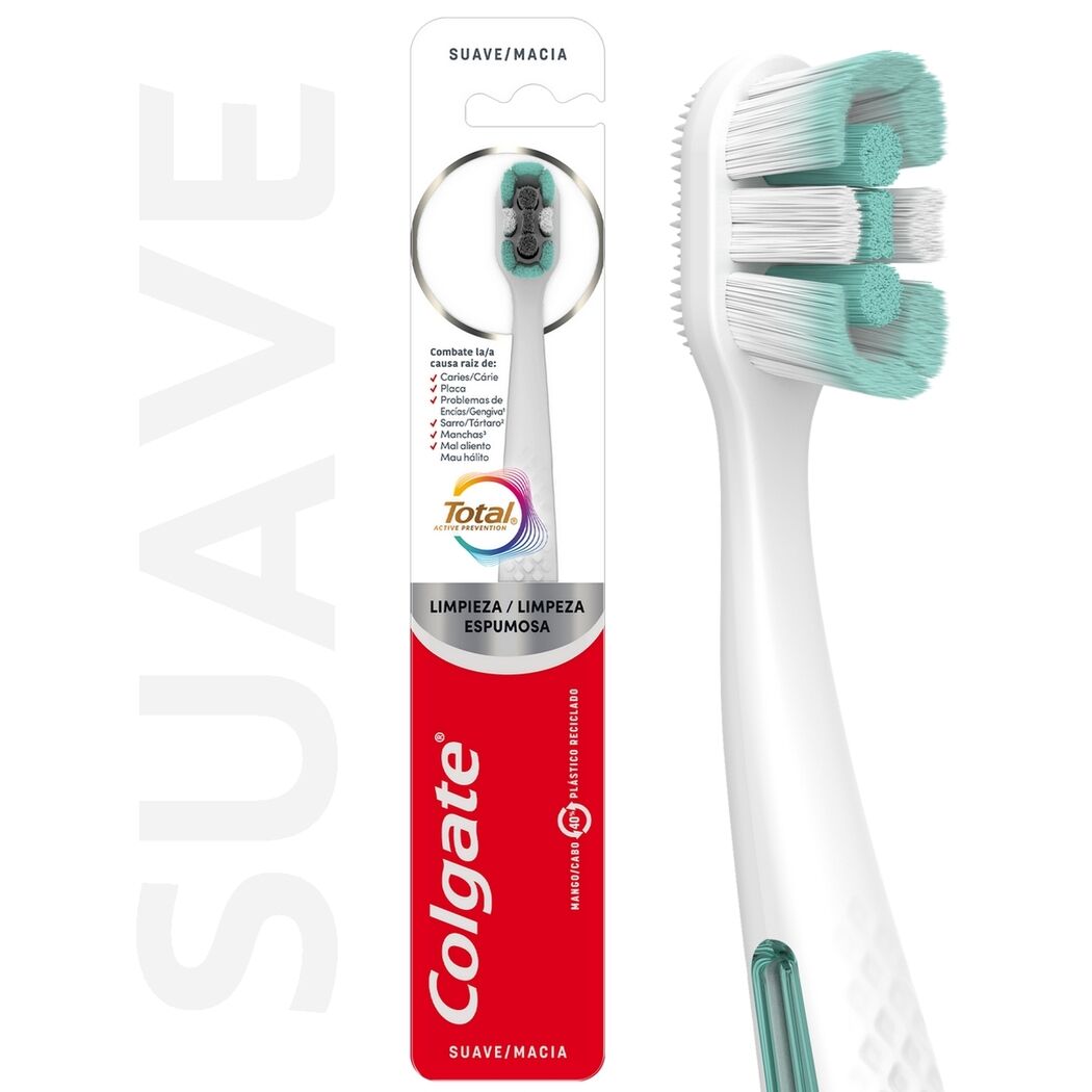 Cepillo de Dientes Colgate Total Single 1 Unidad