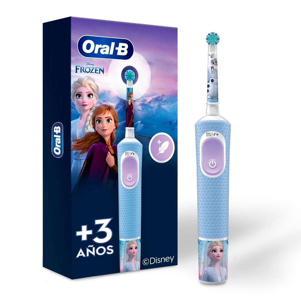 Cepillo Dental Eléctrico Infantil OralB Disney Frozen
