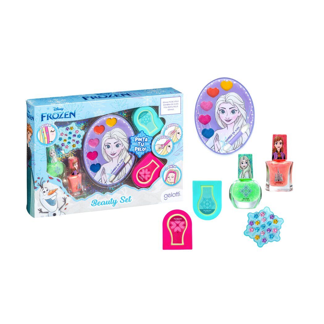 2 Pinta Pelo + 2 Esmalte de Uñas + Sombra de Ojos + Gemas