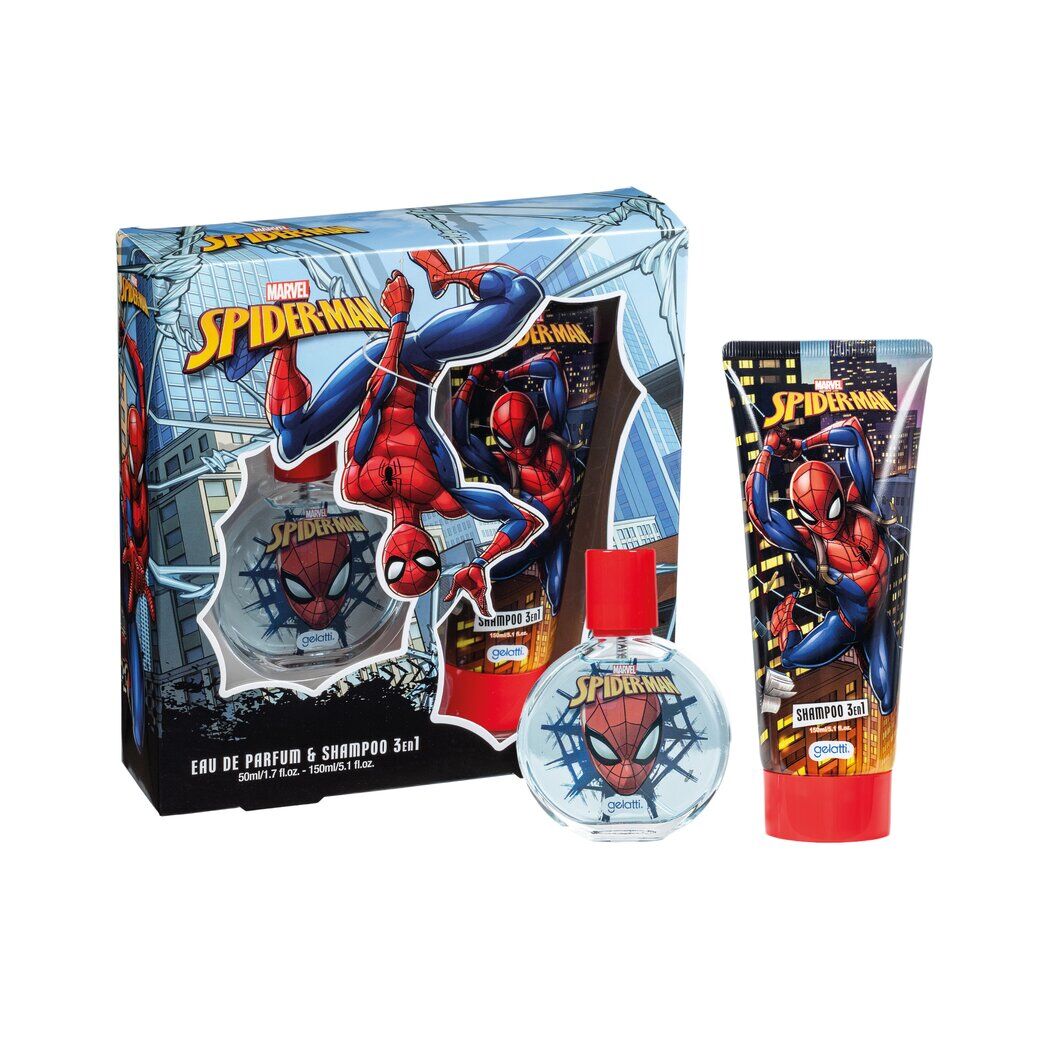 Set De Perfume + Shampoo 3 en 1 Spiderman
