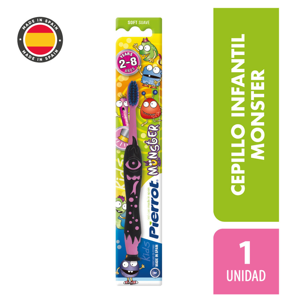Pierrot Cepillo Dental Infantil Monster