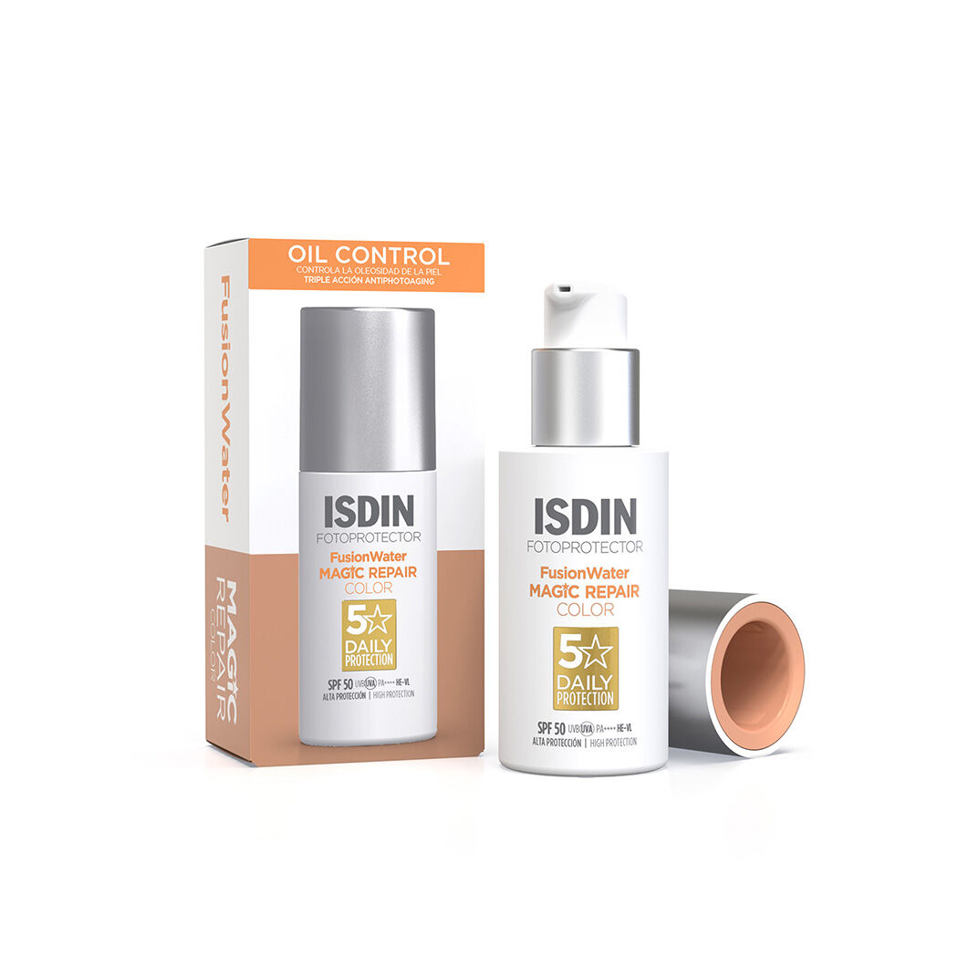 Isdin Protector Solar para la cara Magic Repair Color 50ml