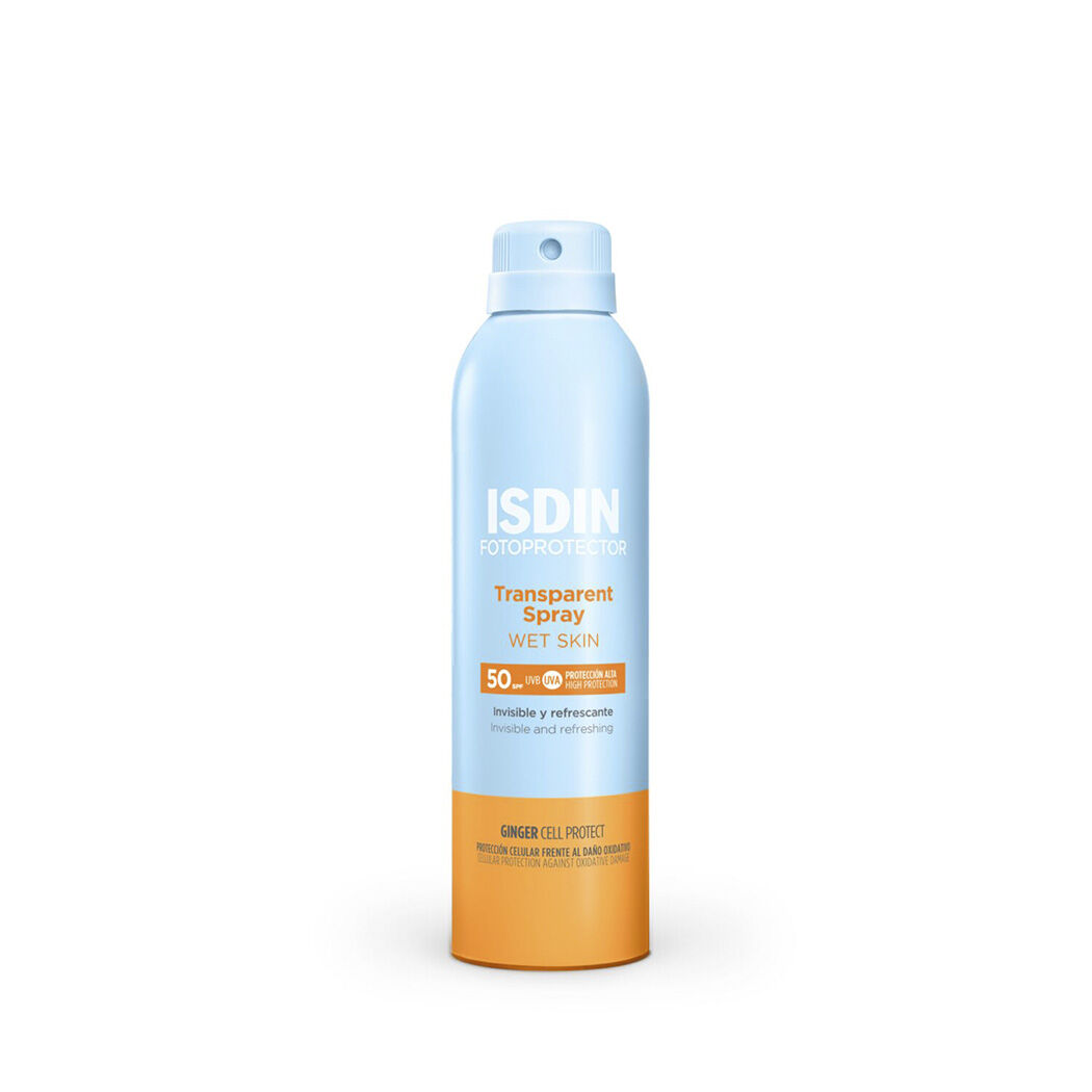 Protector Solar Wet Skin Transparent Spray FPS 50+