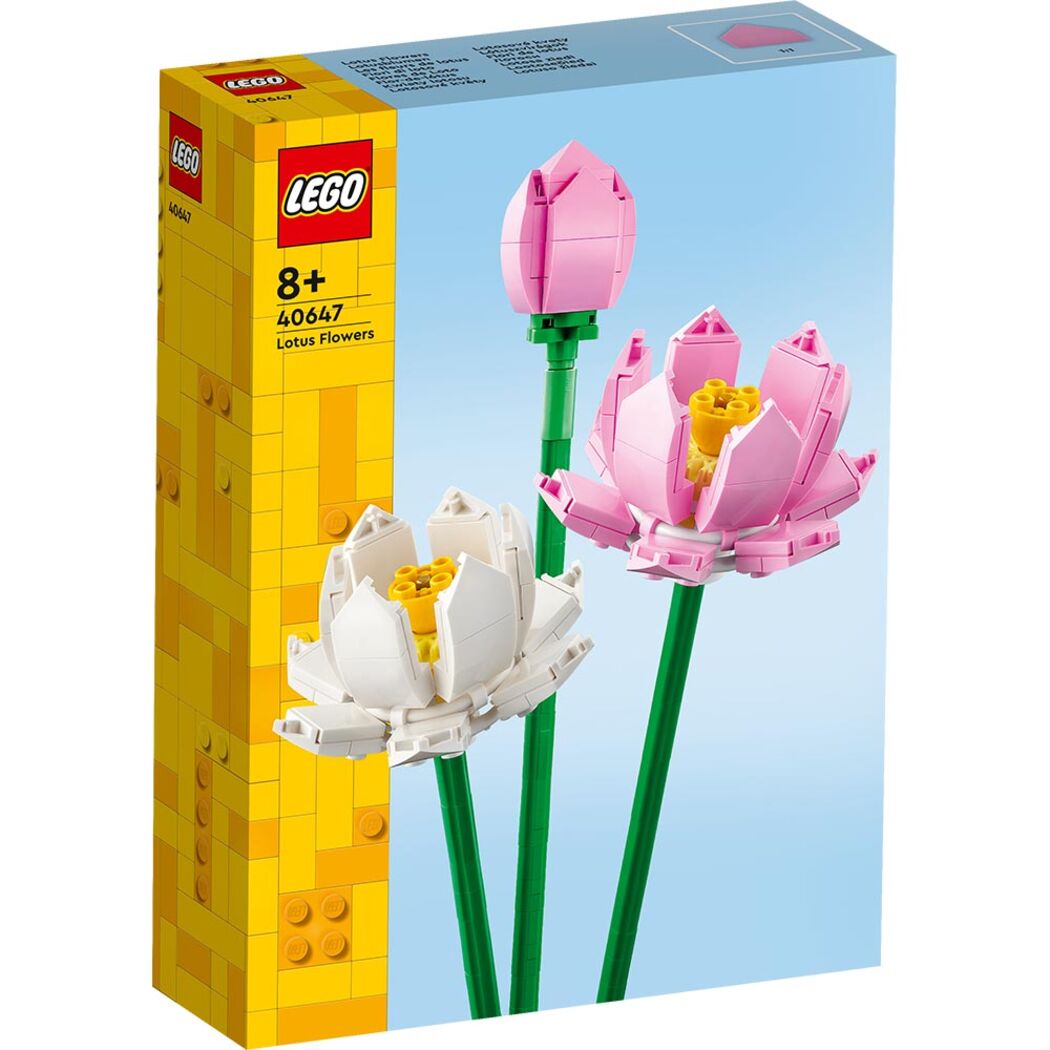 Lego Lel Flowers Flores de Loto