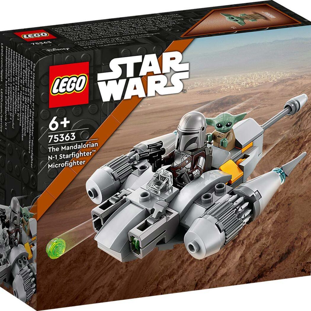 Lego Star Wars Microfighter: Caza Estelar N-1 de The Mandalorian