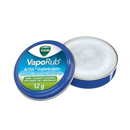 Vick Vaporub Respira Mejor Duerme Mejor contiene 12g