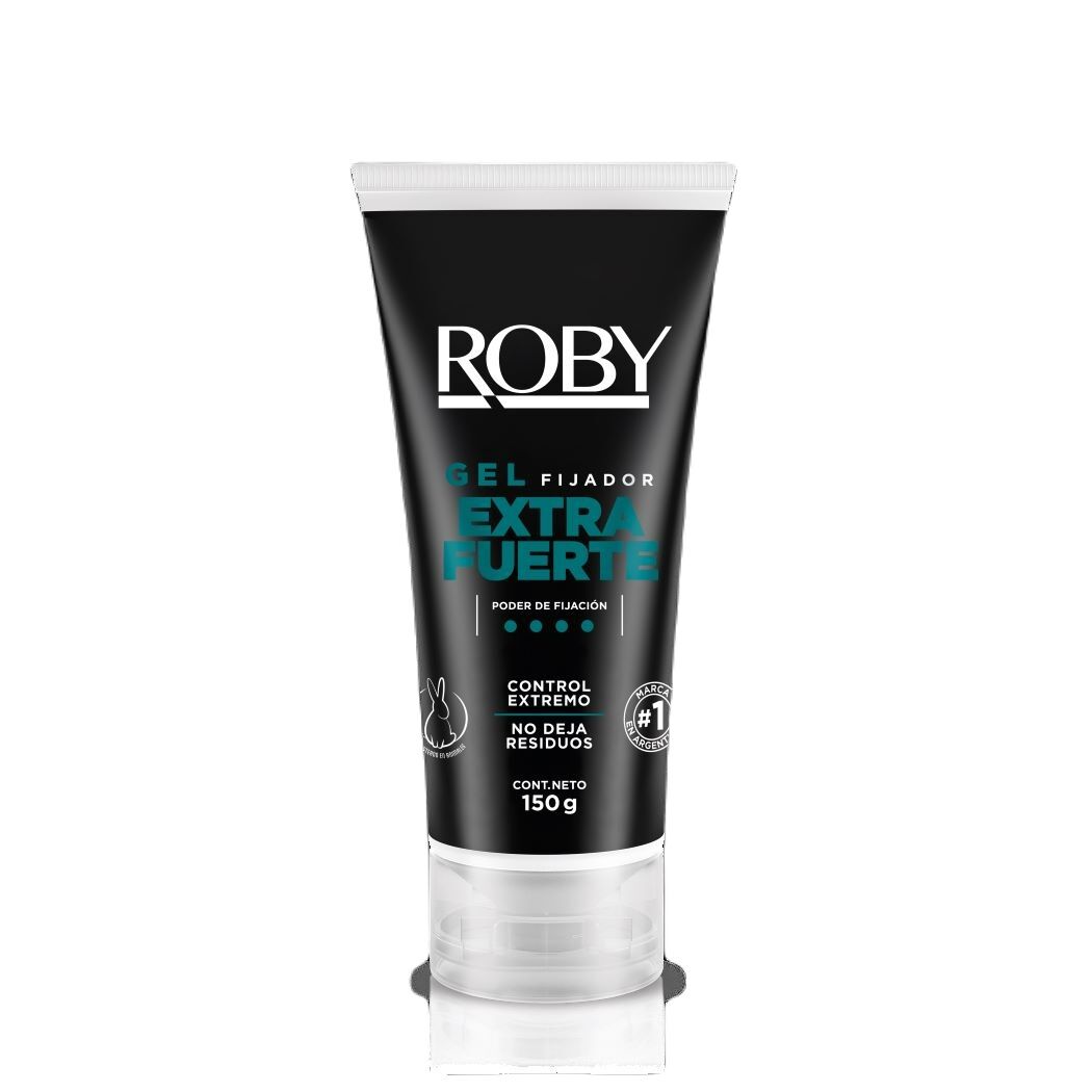 Gel Extra Fuerte Roby Con Aloe 150g