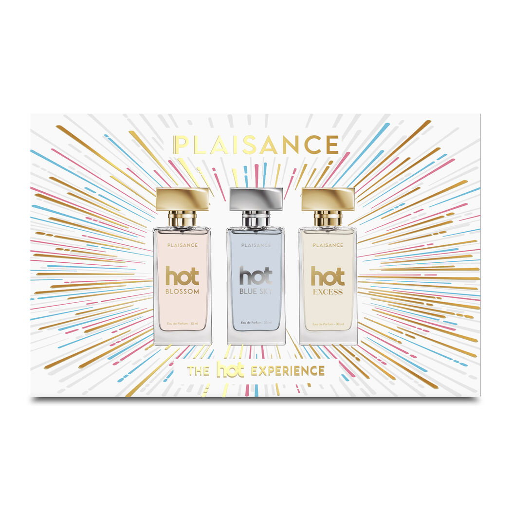 Plaisance Perfume H. Excess + B Sky + Blossom 3x30ml