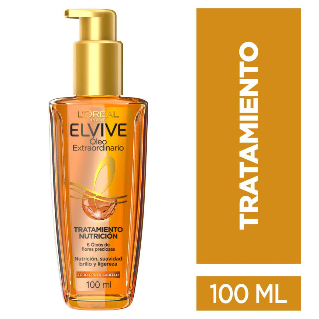 Aceite Para el Pelo L'Oréal Elvive Óleo Extraordinario 100ml