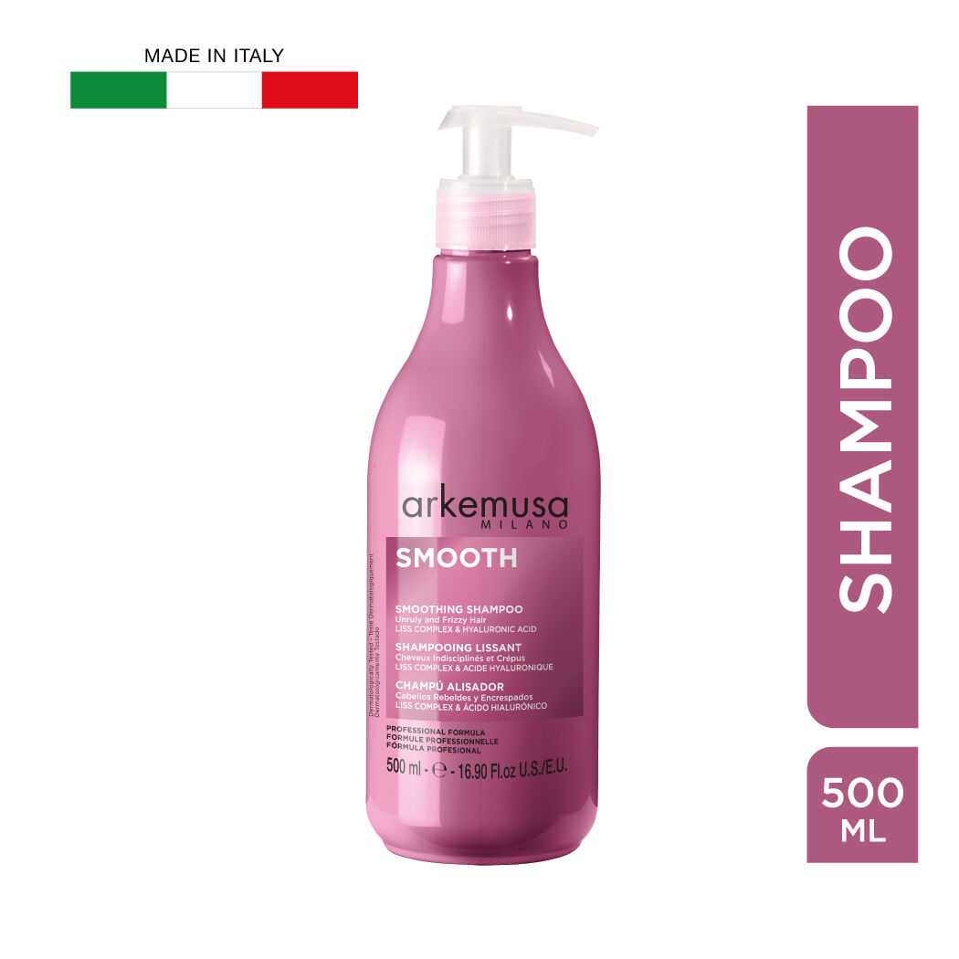 Shampoo Liso Anti Frizz Arkemusa Smooth 500ml