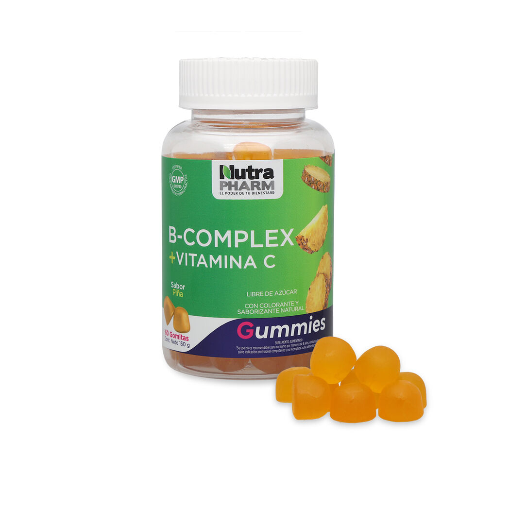 B-Complex + Vitamina C 60 Gummies