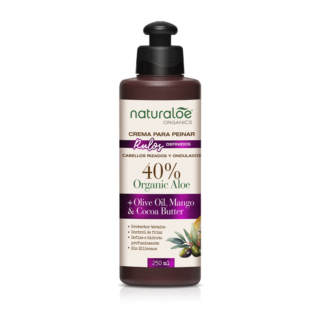 Naturaloe Crema de Peinar Rulos 250ml