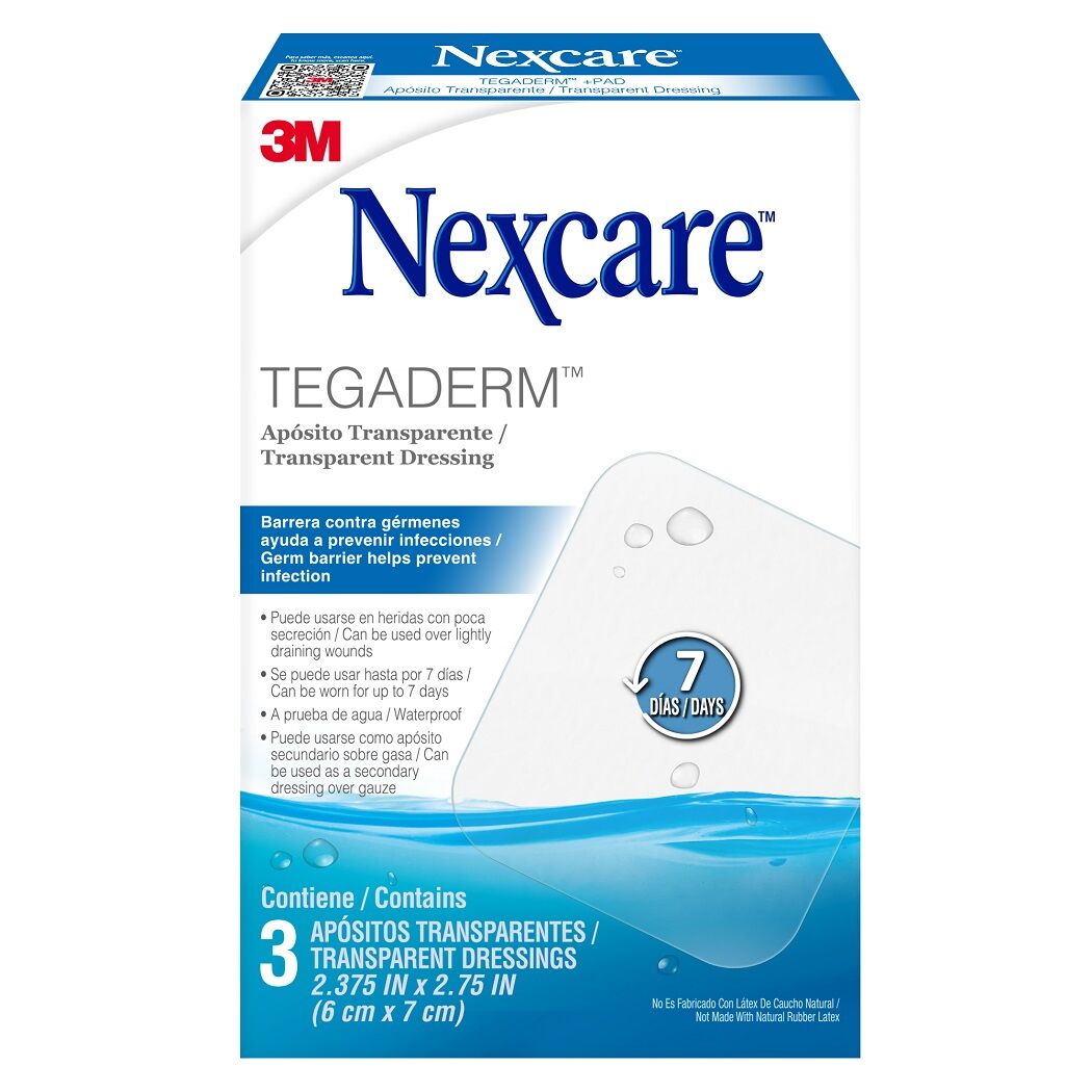 Nexcare Apósito Tegaderm 6x7cm 3 Unidades