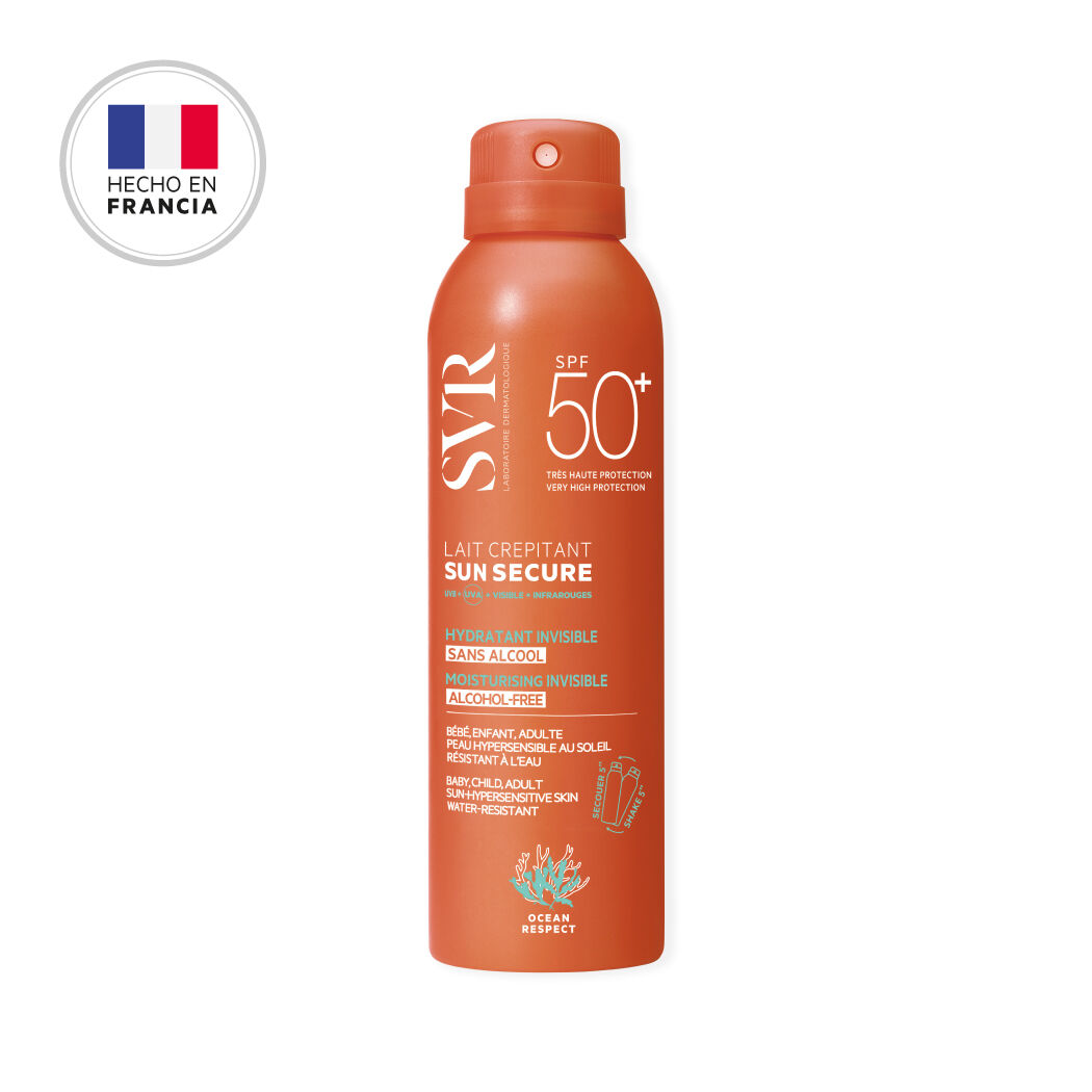 Svr Sun Secure Lait Crépitant SPF50+ 200ml