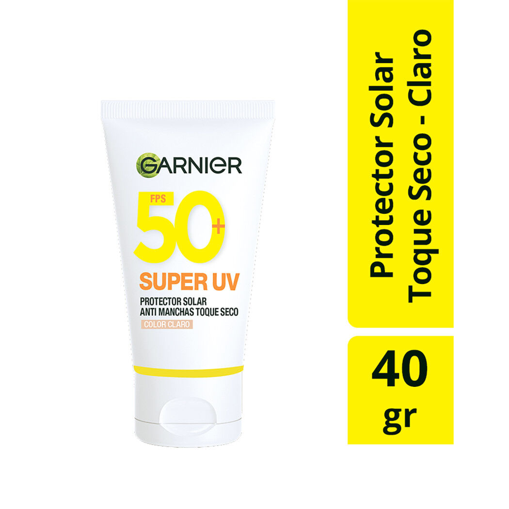 Protector Solar Garnier Express Aclara Anti Manchas Toque Seco