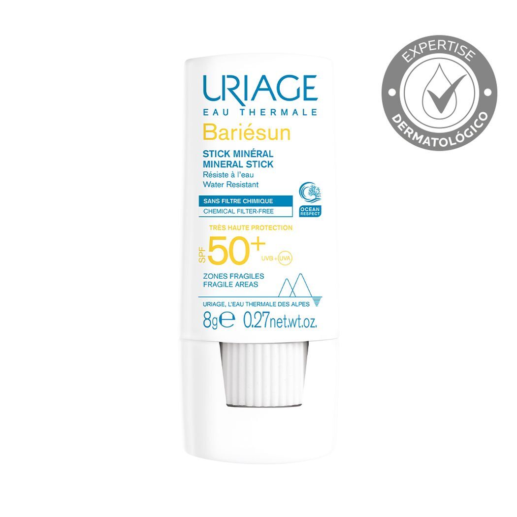Protector Solar Stick Mineral SPF50+ Bariésun 8g Uriage