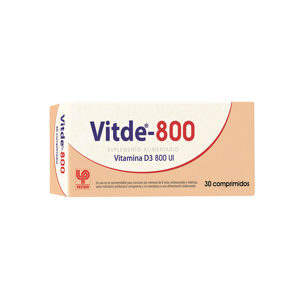 Complemento Alimentario Vitamina D 800 30 Comprimidos