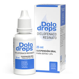 Dolo Drops Diclofenaco Resinato 1.5% Oral Gotas 25ml