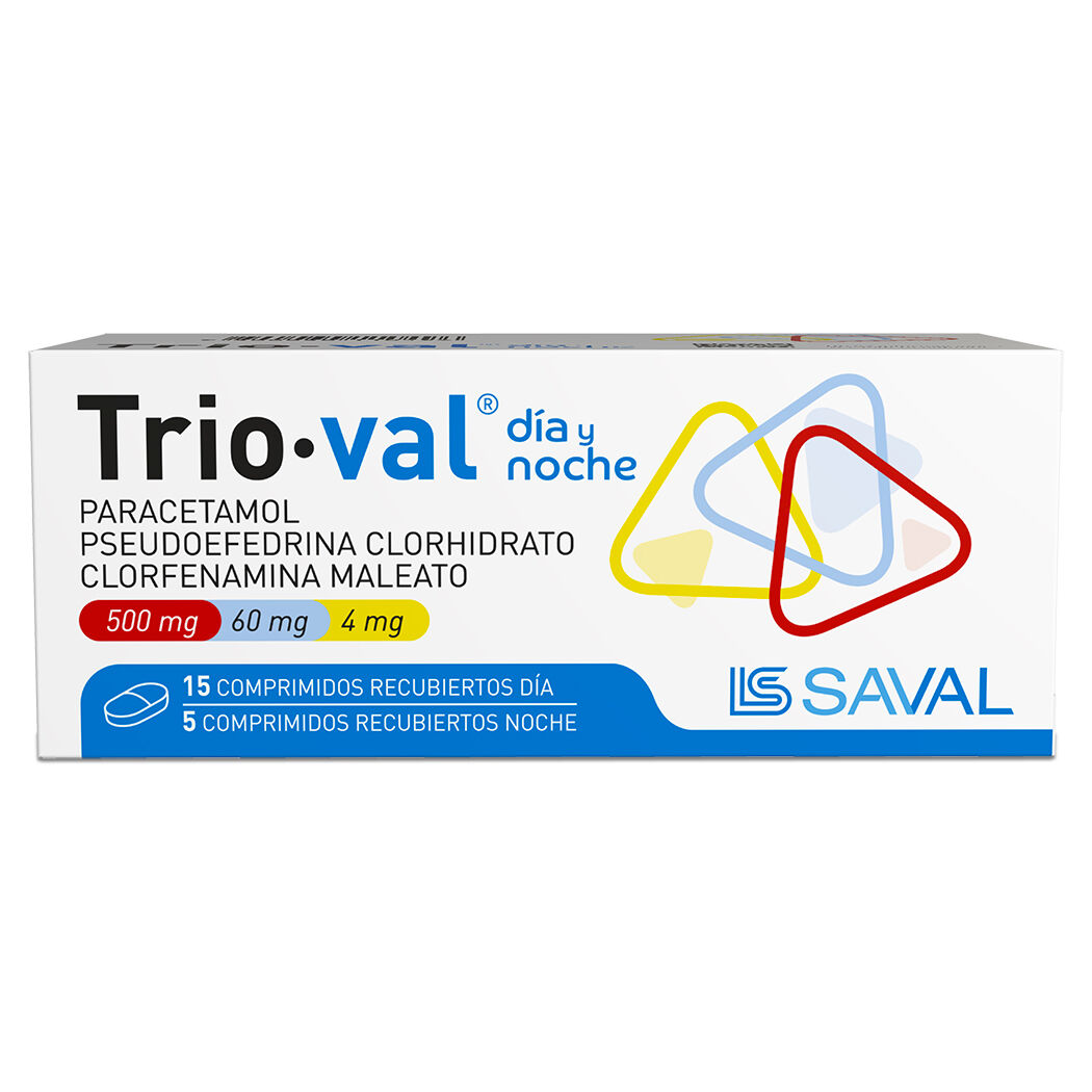 Trio-Val DN Día y Noche 20 Comprimidos