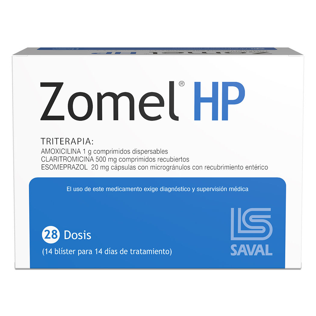 Zomel HP Triterapia 28 Dosis