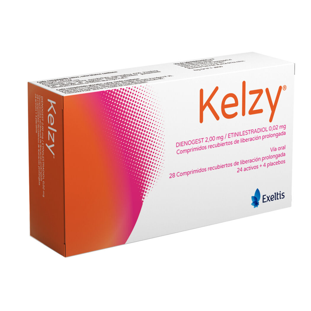 Kelzy Dienogest / Etinilestradiol 28 Comprimidos Prolongados