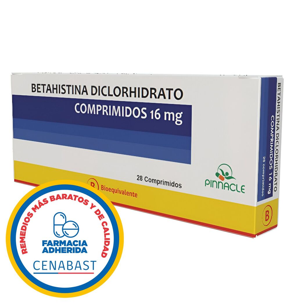 Betahistina (B) 16mg 28 Comprimidos - Cenabast