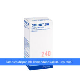 Dimeful Dimetilfumarato 240mg 60 Cápsulas