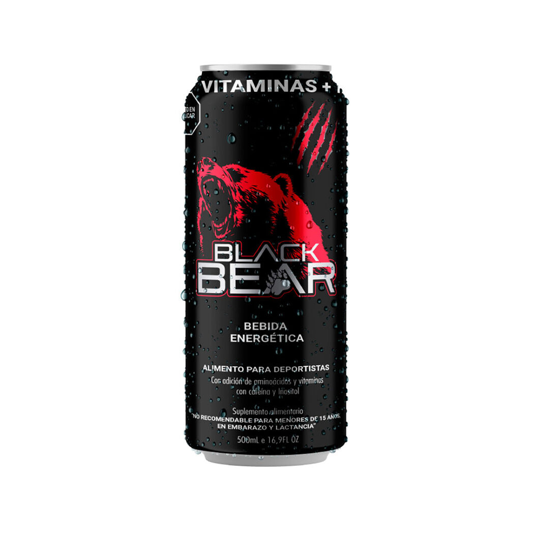 Bebida Energética Black Bear 500ml
