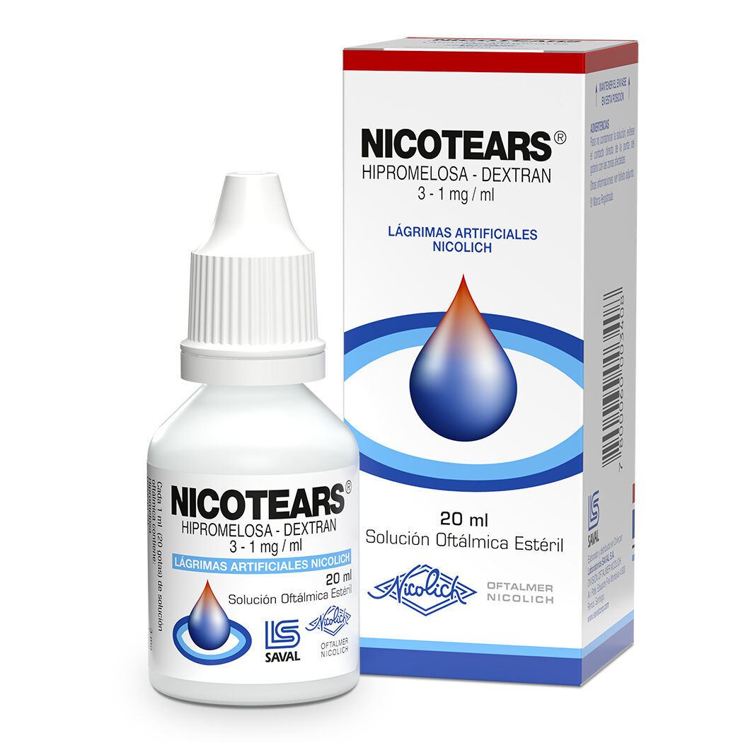 Nicotears Hipromelosa / Dextran 20ml
