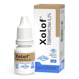 Xolof Tobramicina 0,3% Solución Oftálmica 5ml