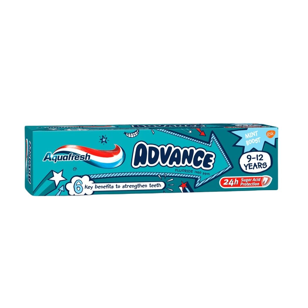 Crema Dental Advance 9-12 Años 75ml