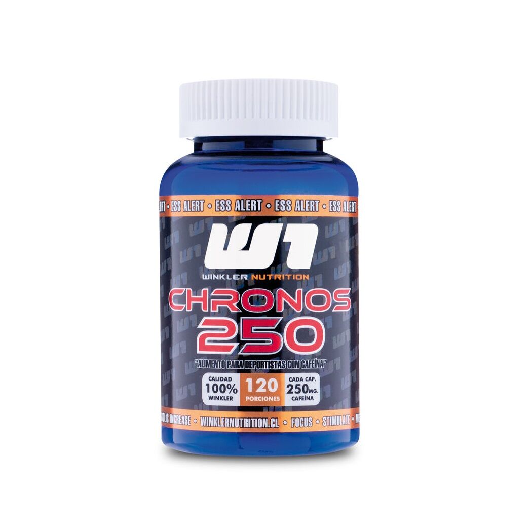 Chronos Cafeína 250mg 120 Cápsulas