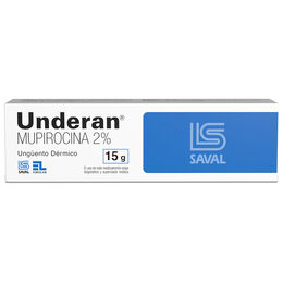Underan Mupirocina 2% Ungüento Dérmico 15g