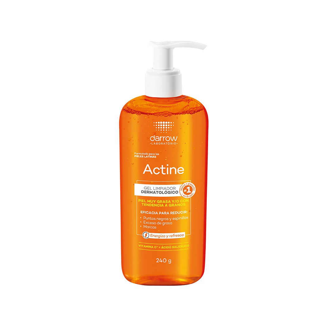 Actine Gel Limpiador Dermatológico Darrow 240g