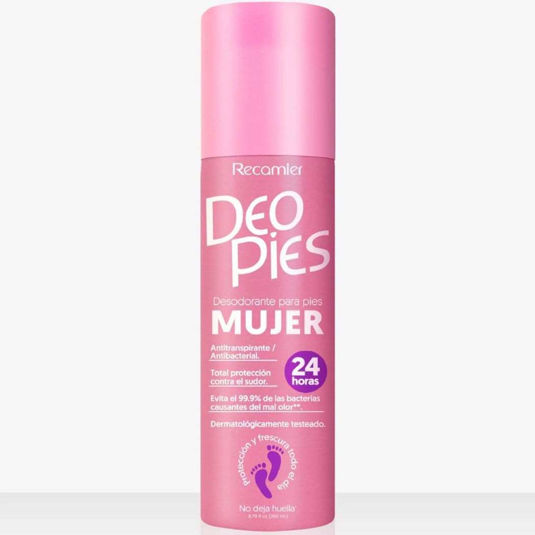 Deo Pies Desodorante Para Pies Spray Mujer 260ml