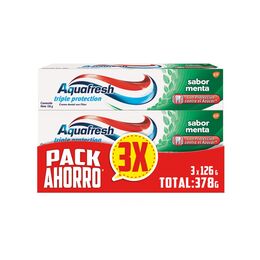 Pack-aquafresh-triple-protection-sabor-menta