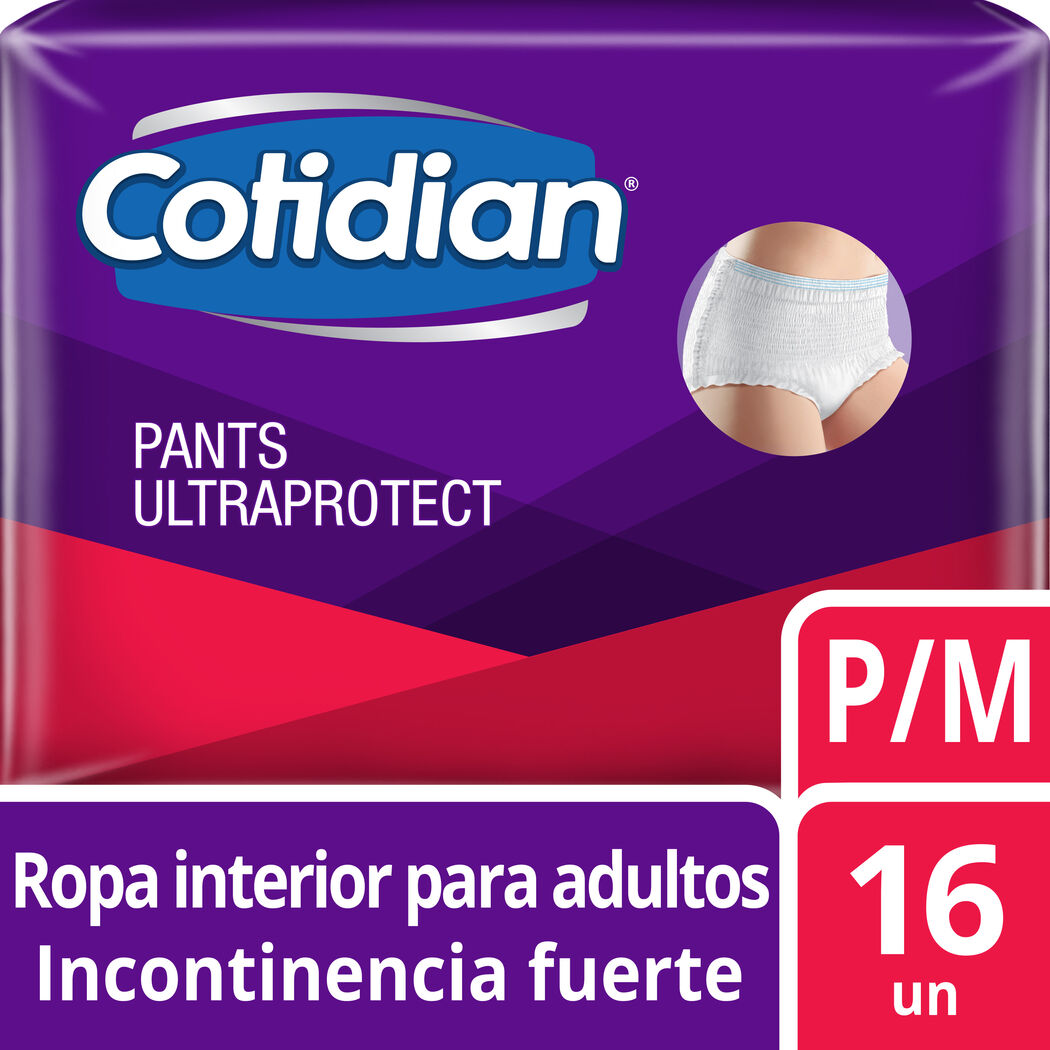 Pants Cotidian Ultraprotect P/M 16 Unidades
