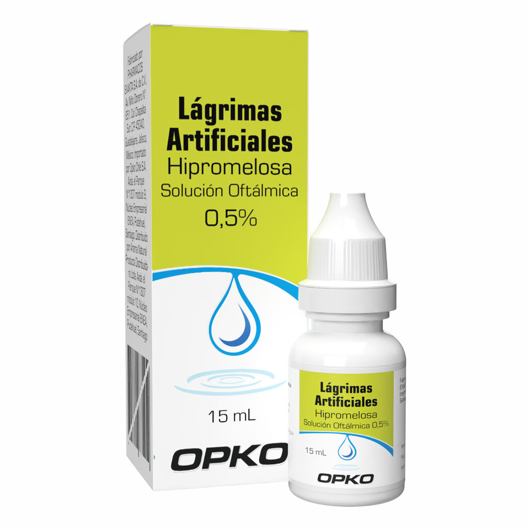 Lagrimas Artificiales 0.5% Solución Oftálmica 15ml