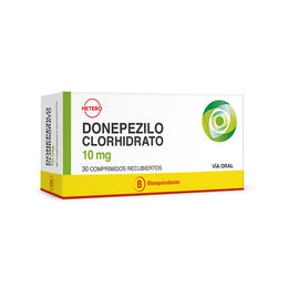 Donepezilo (B) 10mg 30 Comprimidos Recubiertos